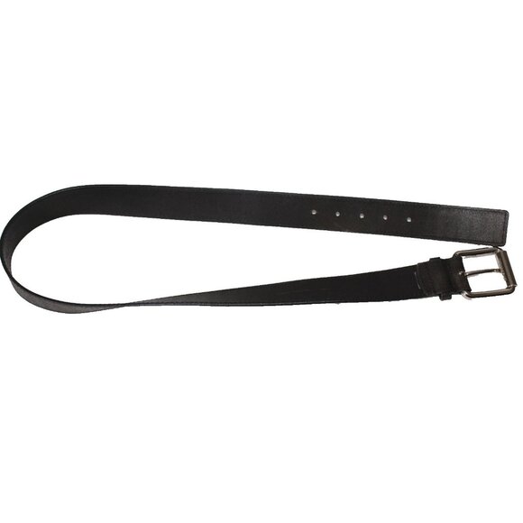 MICHAEL KORS MEN CHOCOLATE BROWN BELT SILVER BUCKLE LARGE - Picture 3 of 9